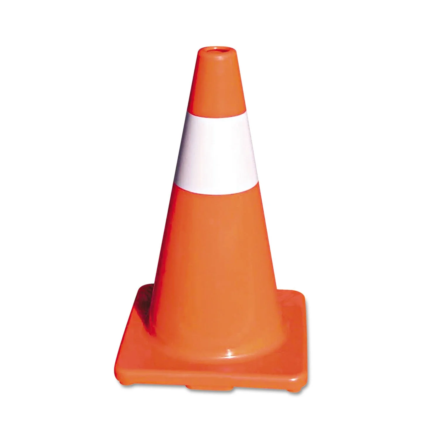 Tatco - 25500 Sturdy Molded Reflective Traffic Cone
