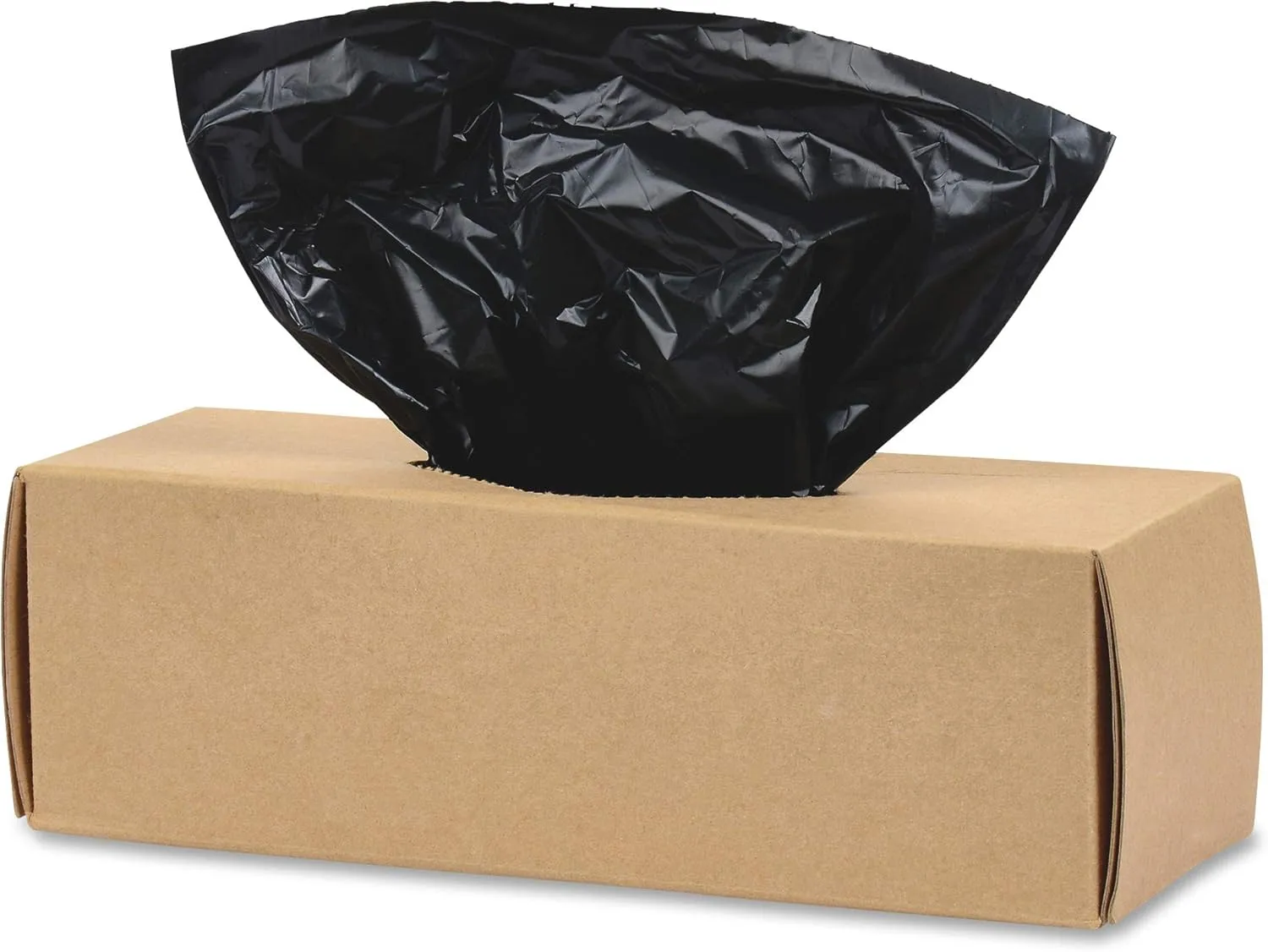 Tatco Dog Waste Station Refill Bags - Black, 8" x 13", 200 Bags/Roll (10 Rolls/Carton)