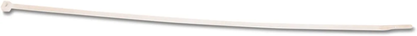 Tatco Tamper-Proof Nylon Cable Ties, 8 in x 0.19 in, 1000-Pack
