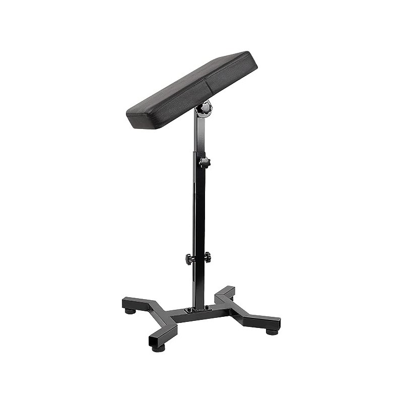 Satin Black Arm Rest Large