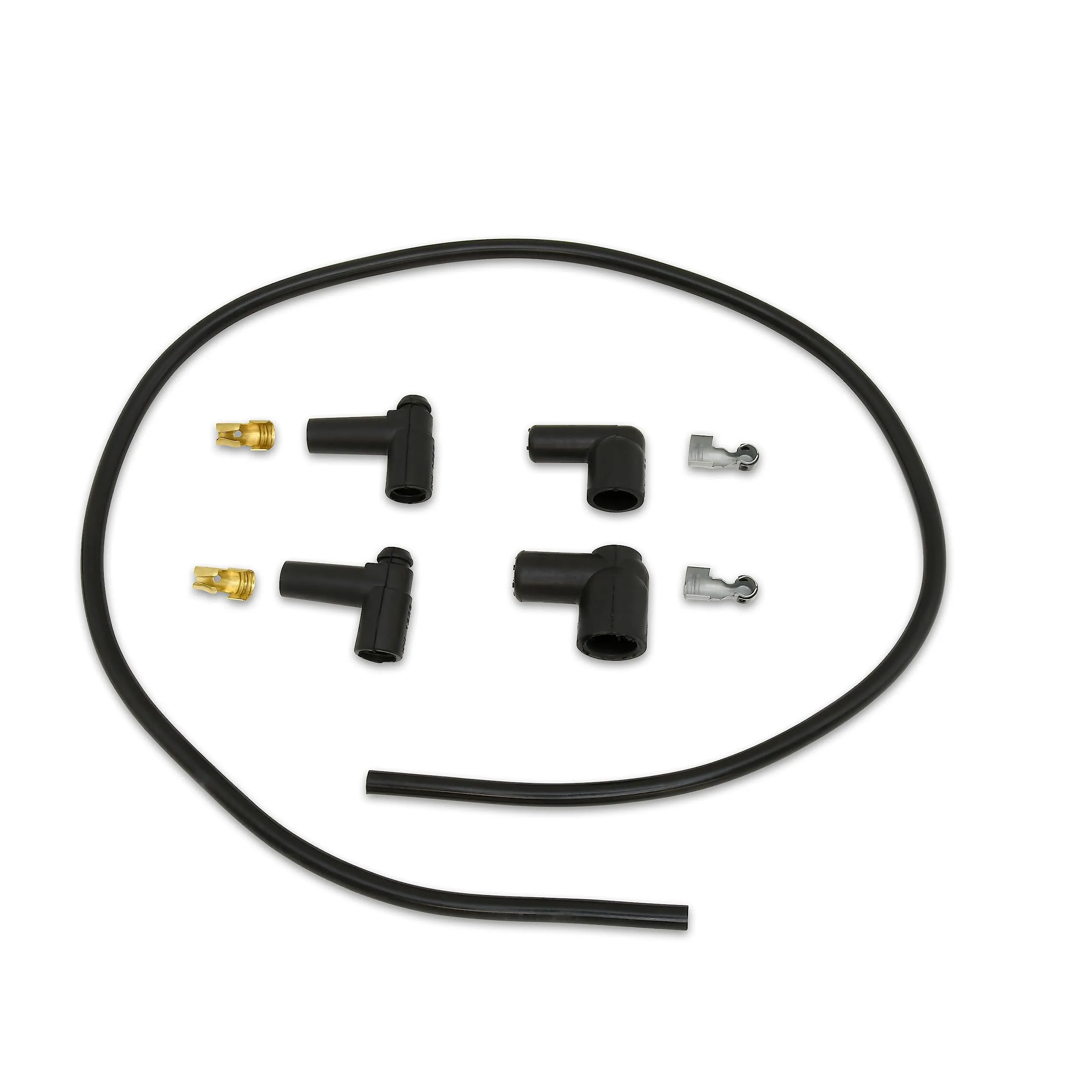 Taylor Cable 45409 Black 8mm Spiro-Pro Spiro-Wound Core Coil Wire Repair Kit