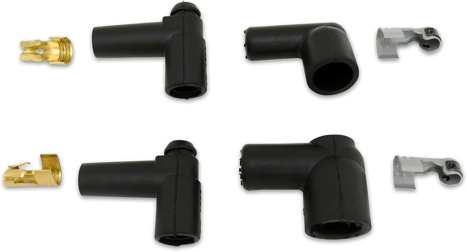 Taylor Cable 45409 Black 8mm Spiro-Pro Spiro-Wound Core Coil Wire Repair Kit