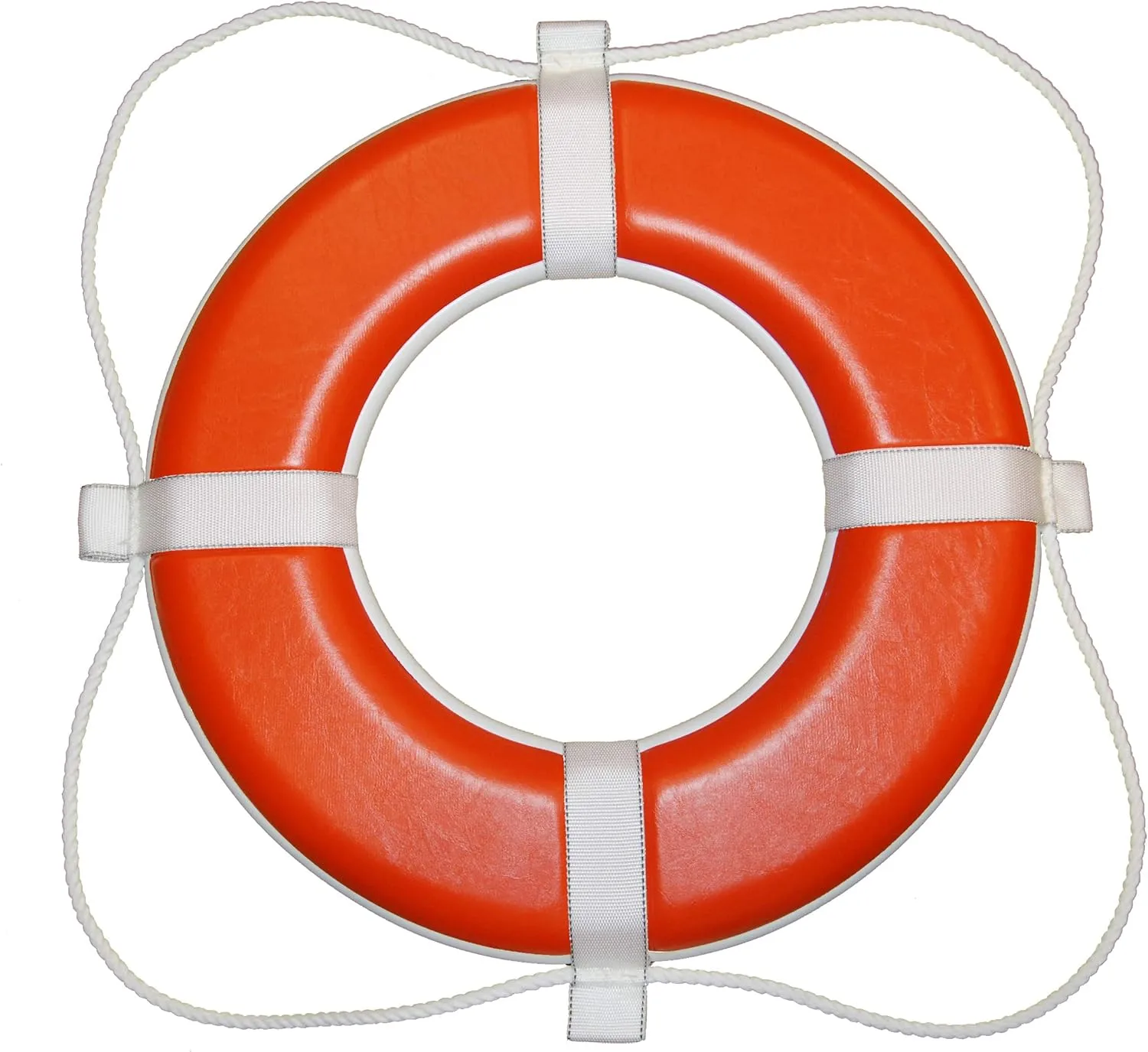 Taylor Made Foam Ring Buoy - 24" - Orange w/White Grab Line