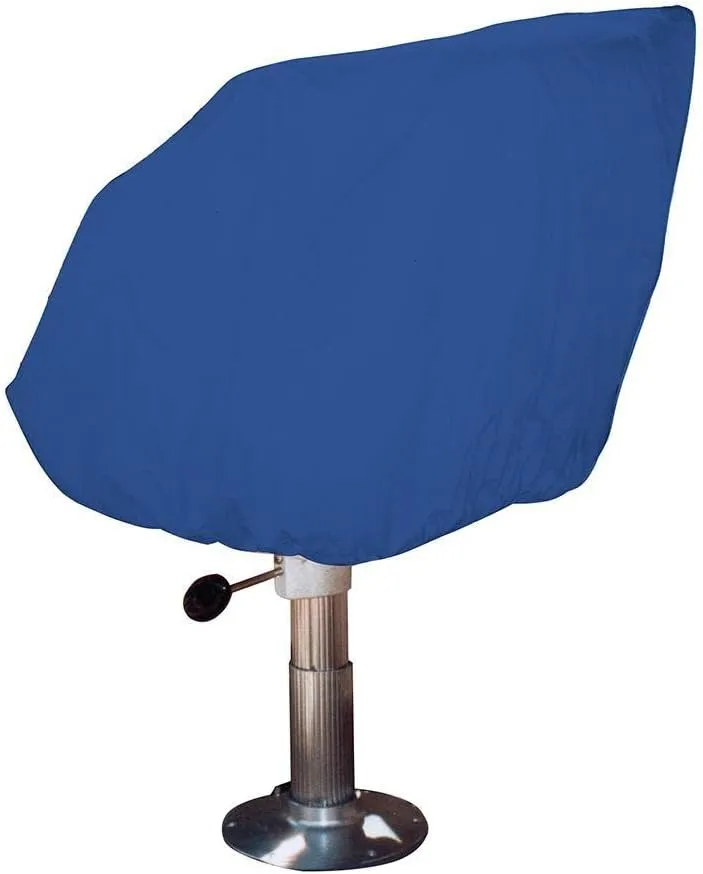 Taylor Made Helm/Bucket/Fixed Back Boat Seat Cover - Rip/Stop Polyester Navy