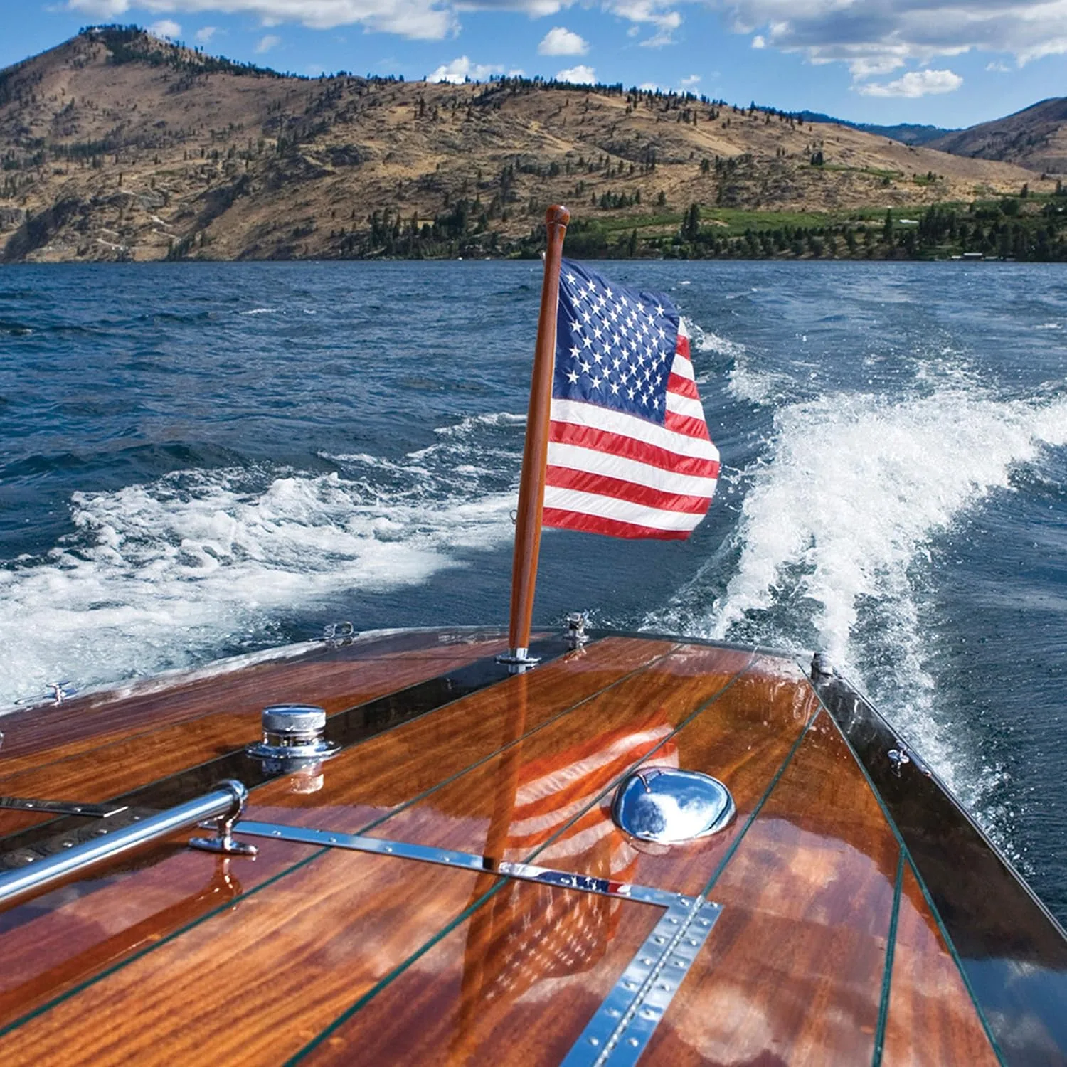 TAYLOR MADE PRODUCTS Teak Flag Pole