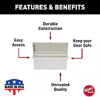 TAYLORMADE Stow 'N Go Fiberglass Dock Box