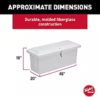TAYLORMADE Stow 'N Go Fiberglass Dock Box