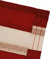 Taylor Made Sewn American Flag for Boats, 12" x 18", Marine-Grade Nylon, Fade Resistant, Brass Grommets