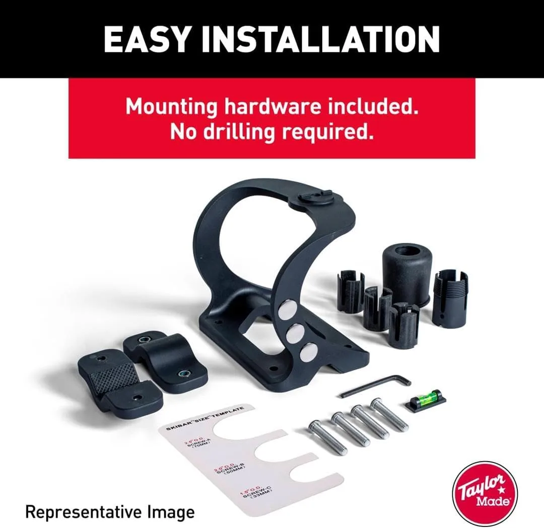TaylorMade KW-Series Flagpole Mount for Boats - Universal Clamp-On
