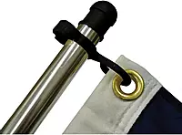 Taylor Made Products 57926 Charlevoix Boat Flag Clip , Black