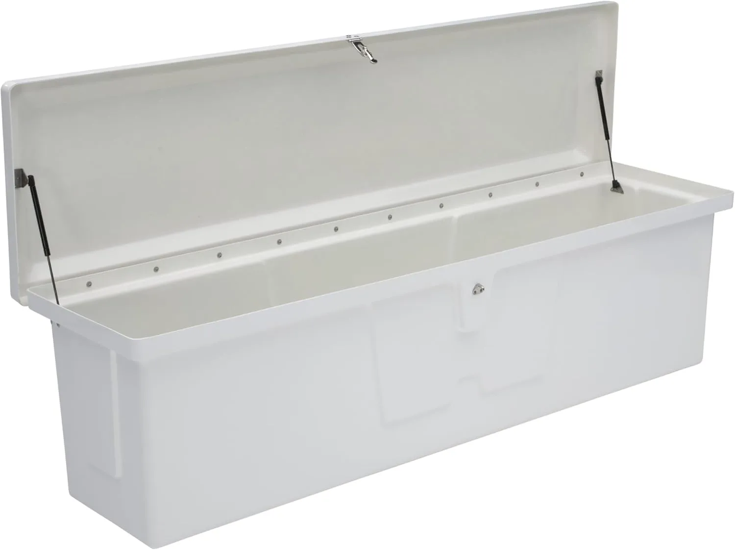 TAYLOR MADE Stow 'N Go Dock Box - Large 24 x 85 x 22 Inch - White
