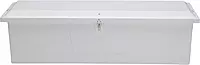 TAYLOR MADE Stow 'N Go Dock Box - Large 24 x 85 x 22 Inch - White