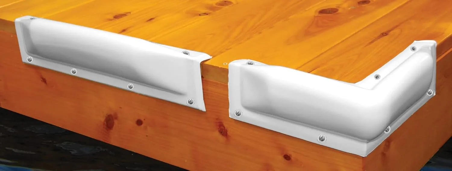 Taylor Made Products Dock Pro Vinyl Dock Bumpers White One Size