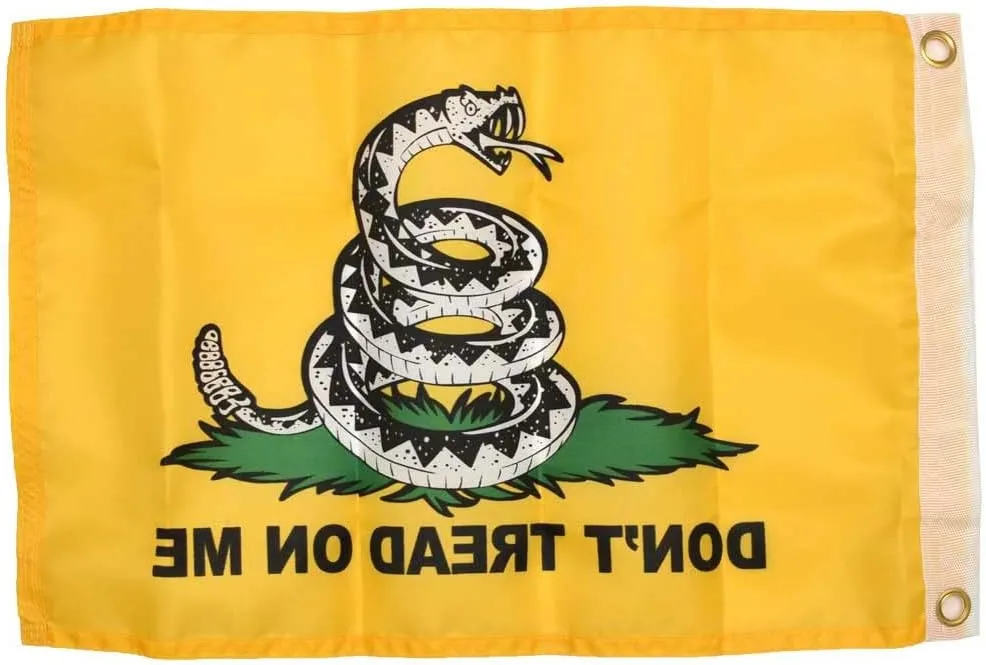 TaylorMade Don't Tread On Me 12 x 18 Flag