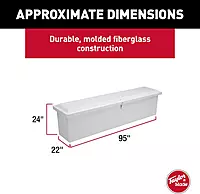 TAYLORMADE Stow 'N Go Fiberglass Dock Box