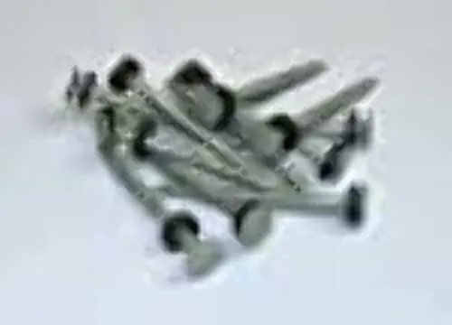 TaylorMade 96028 Galvanized Rubber Bushing Nails with Washer - Strip of 12