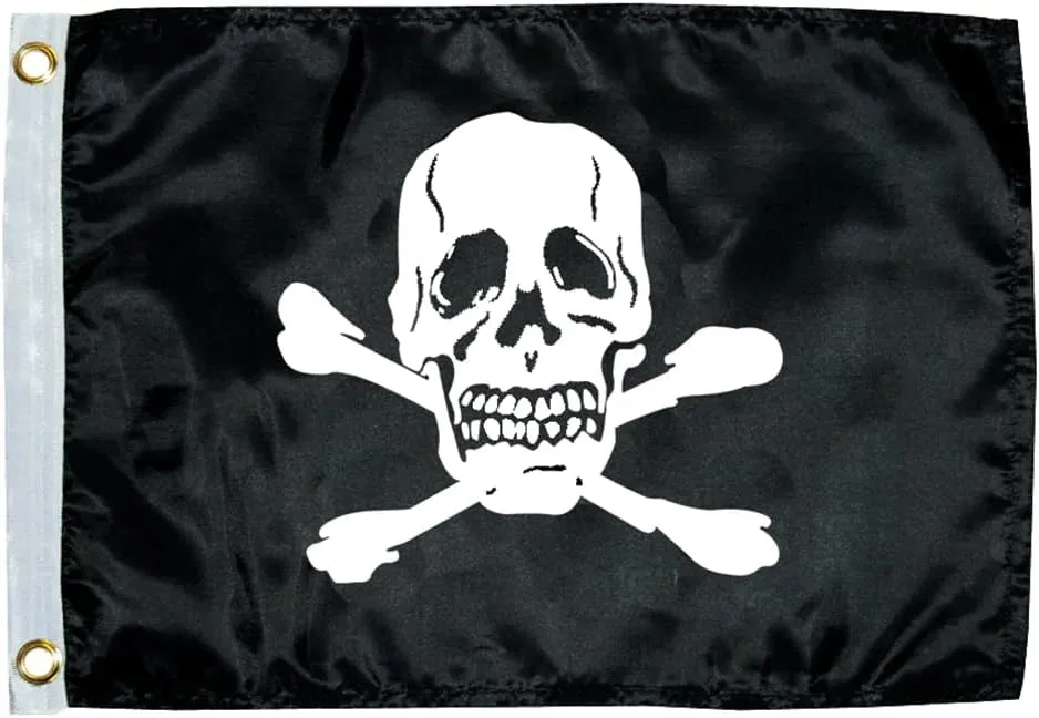 TAYLORMADE Jolly Roger Nylon Flag
