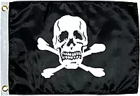 TAYLORMADE Jolly Roger Nylon Flag