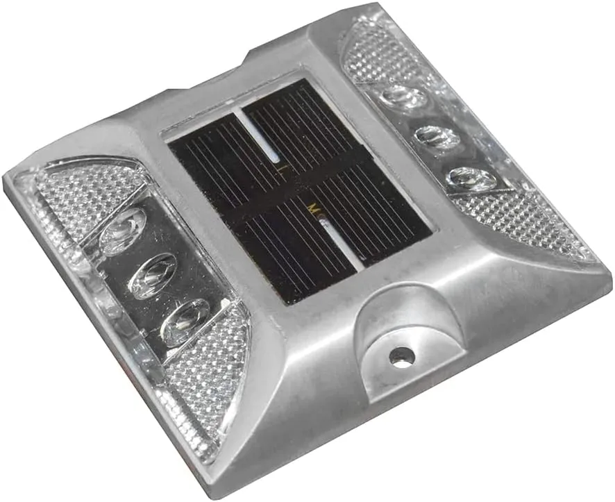 Taylor Made Aluminum LED Dock Light 7/8" T x 4-1/8" W x 4-1/8" L, No-Wire Deck Lighting, Weather-Resistant, Low-Profile