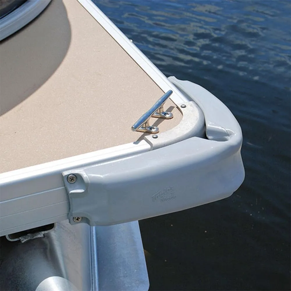 Taylor Made Pontoon Corner-Gard Boat Fender, 3" W x 12" L, PVC Construction Provides Cushioned Protection When Docking, Mounts Over Factory Aluminum Corner, Includes Fasteners – 31038 Fishing Reel