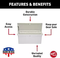 TAYLORMADE Stow 'N Go Fiberglass Dock Box