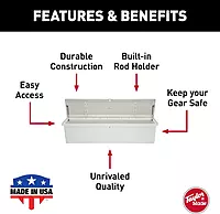 TAYLOR MADE PRODUCTS Stow 'N Go Fiberglass Fisherman's Dock Box