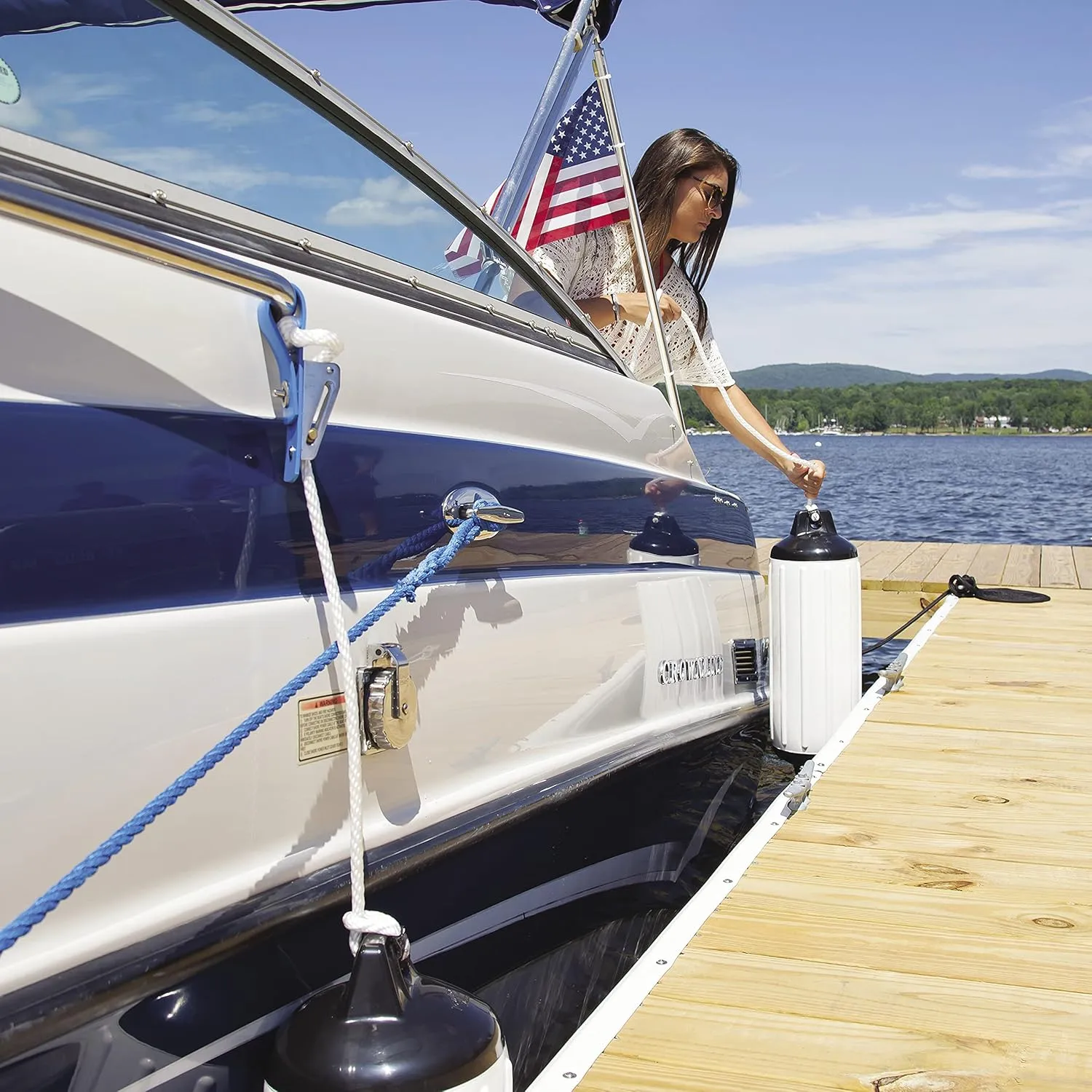 Taylor Made Super Gard Inflatable Vinyl Boat Fender