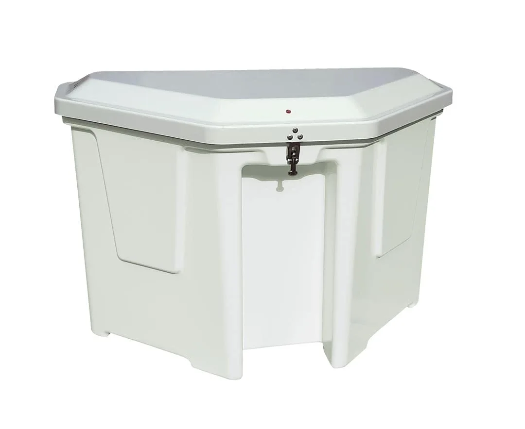 TAYLOR MADE PRODUCTS 123661 Triangle Poly Box - Wht W/Recess
