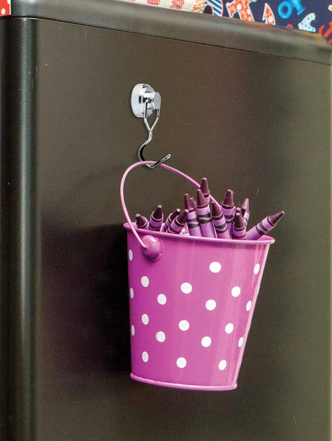 Teacher Created Resources Magnetic Hooks, 2.5" , Silver, Pack of 2 (TCR20787)