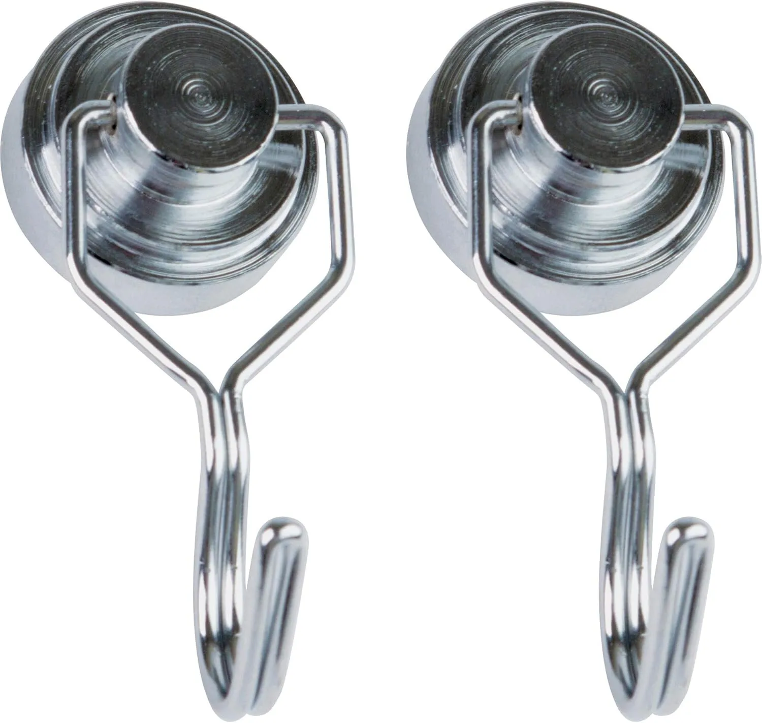 Teacher Created Resources Magnetic Hooks, 2.5" , Silver, Pack of 2 (TCR20787)