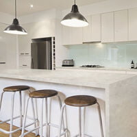 Placare tip Kerlite slim, TECHLAM HYDRA ARGEN 3000 x 1000 x 3 mm, porcelain by LEVANTINA