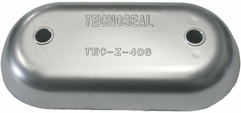 TECNOSEAL Hull Plate Anode - Sacrificial Marine Anode