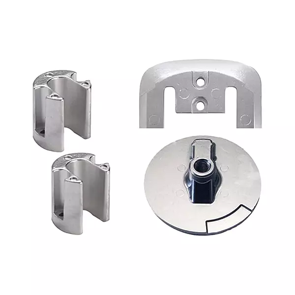 Tecnoseal Anode Kit w/Hardware - Mercury Bravo 2-3 up to 2003 - Magnesium