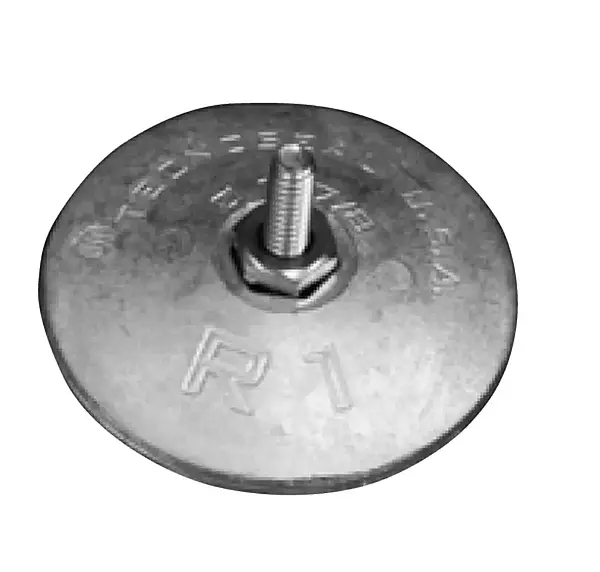 Tecnoseal R1 Rudder Anode - Zinc - 1-7/8" Diameter
