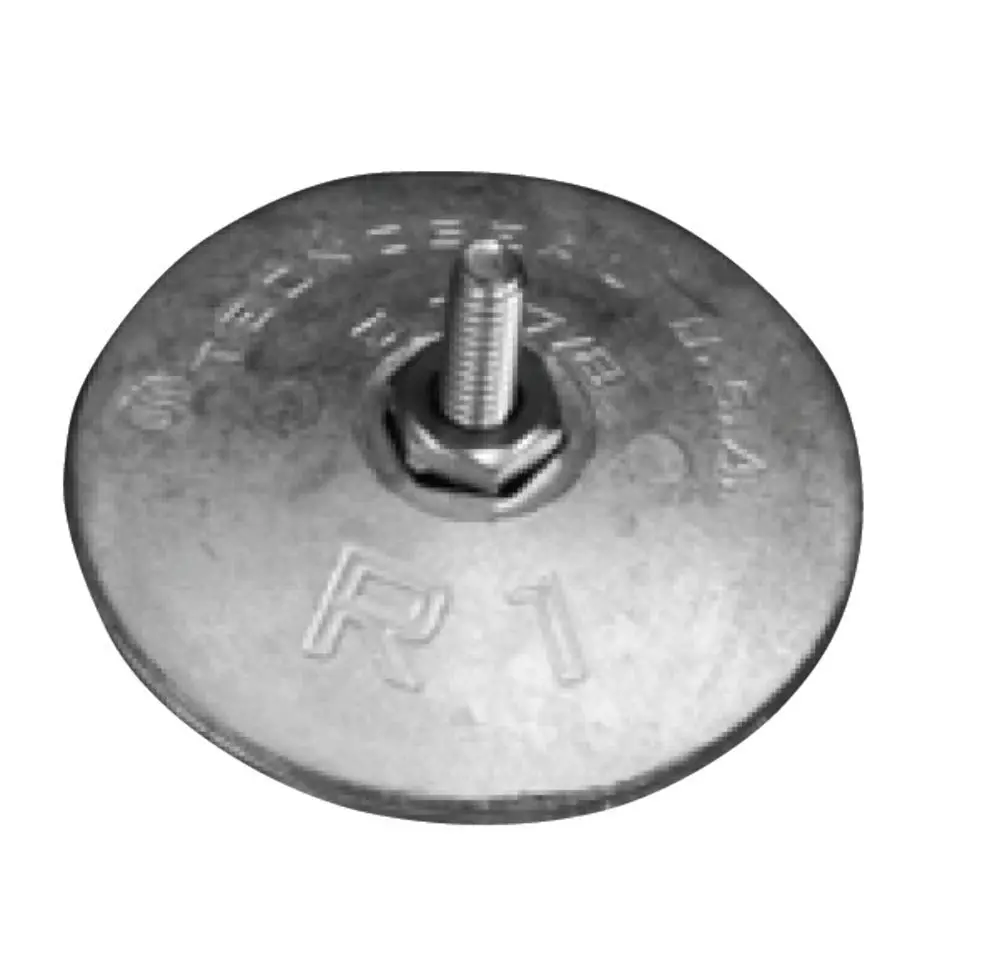 Tecnoseal R1 Rudder Anode - Zinc - 1-7/8" Diameter