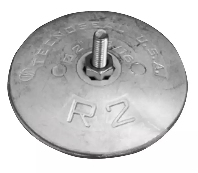 Tecnoseal R2AL Rudder Anode - Aluminum - 2-13/16" Diameter
