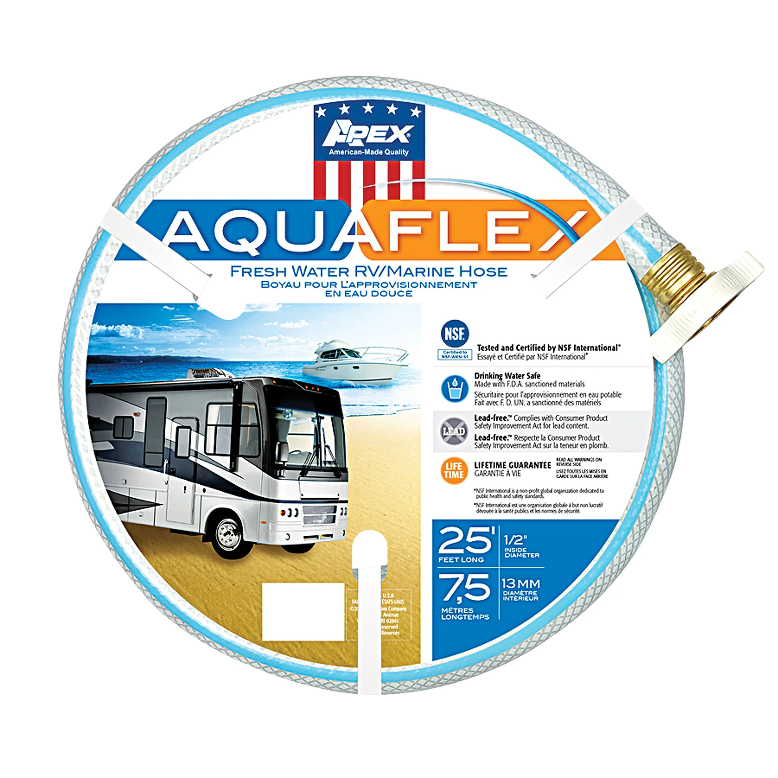 Teknor Apex AquaFlex RV/Marine Drinking-Water Hose