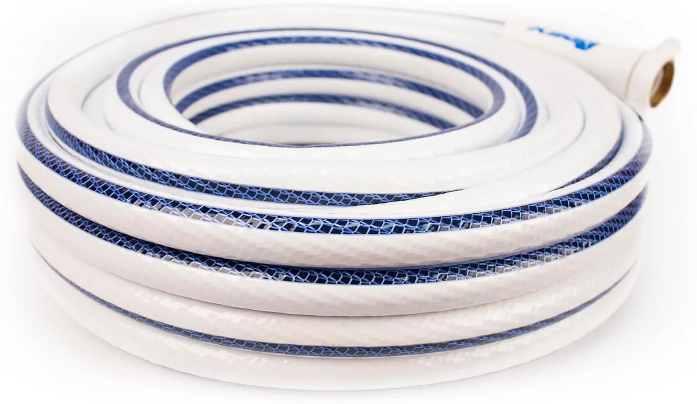 Teknor Apex Neverkink RV/Marine 1/2 inch by 50 Foot Drinking Water Safe Hose