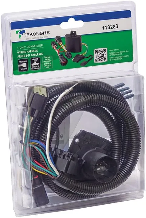 Tekonsha 118283 Tow Harness, 7-Way, Compatable with 2015-2020 Ford F-150