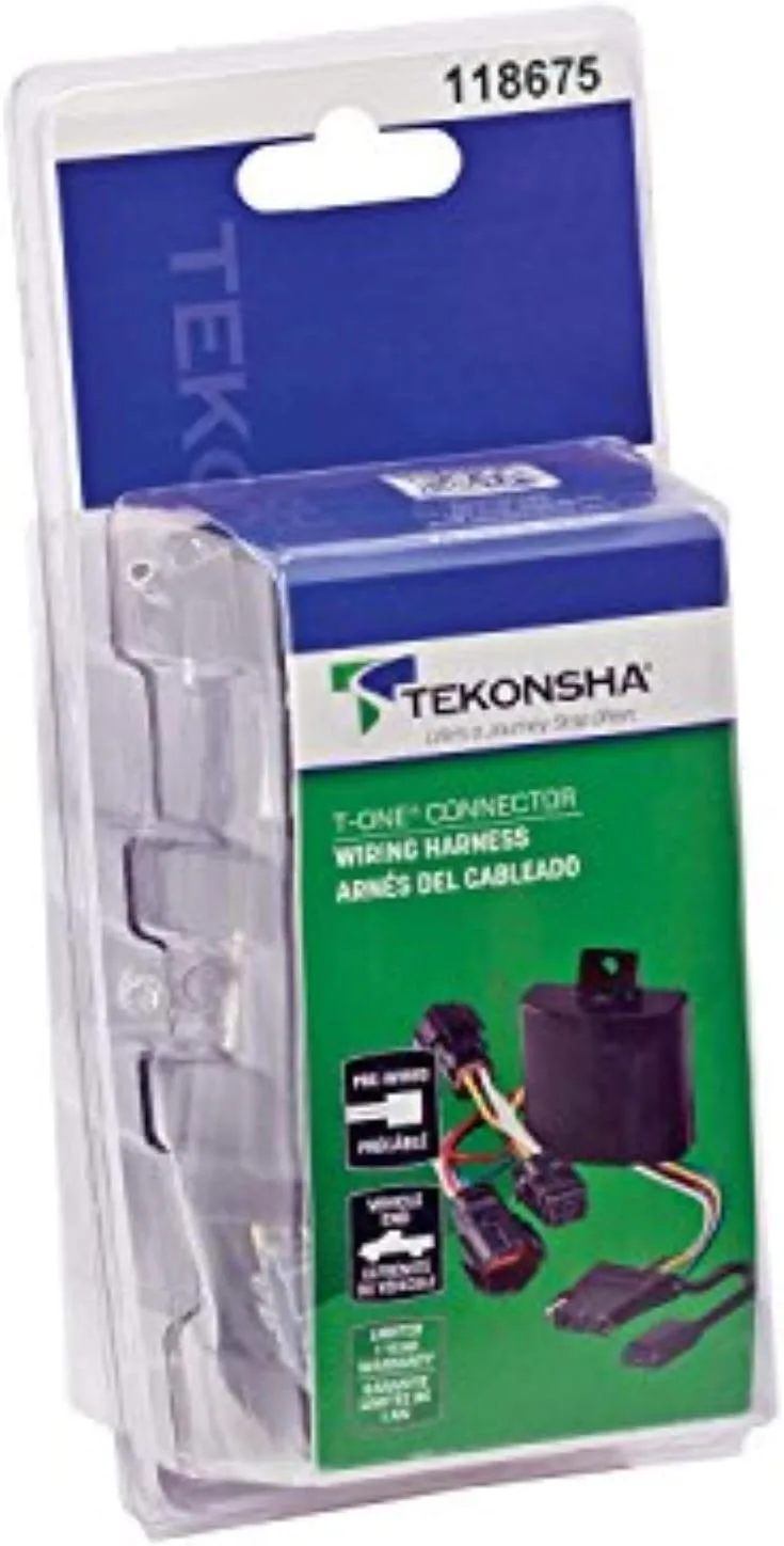 Tekonsha 118675 T-One 4-Way Flat T-Connector Harness with ModuLite HD