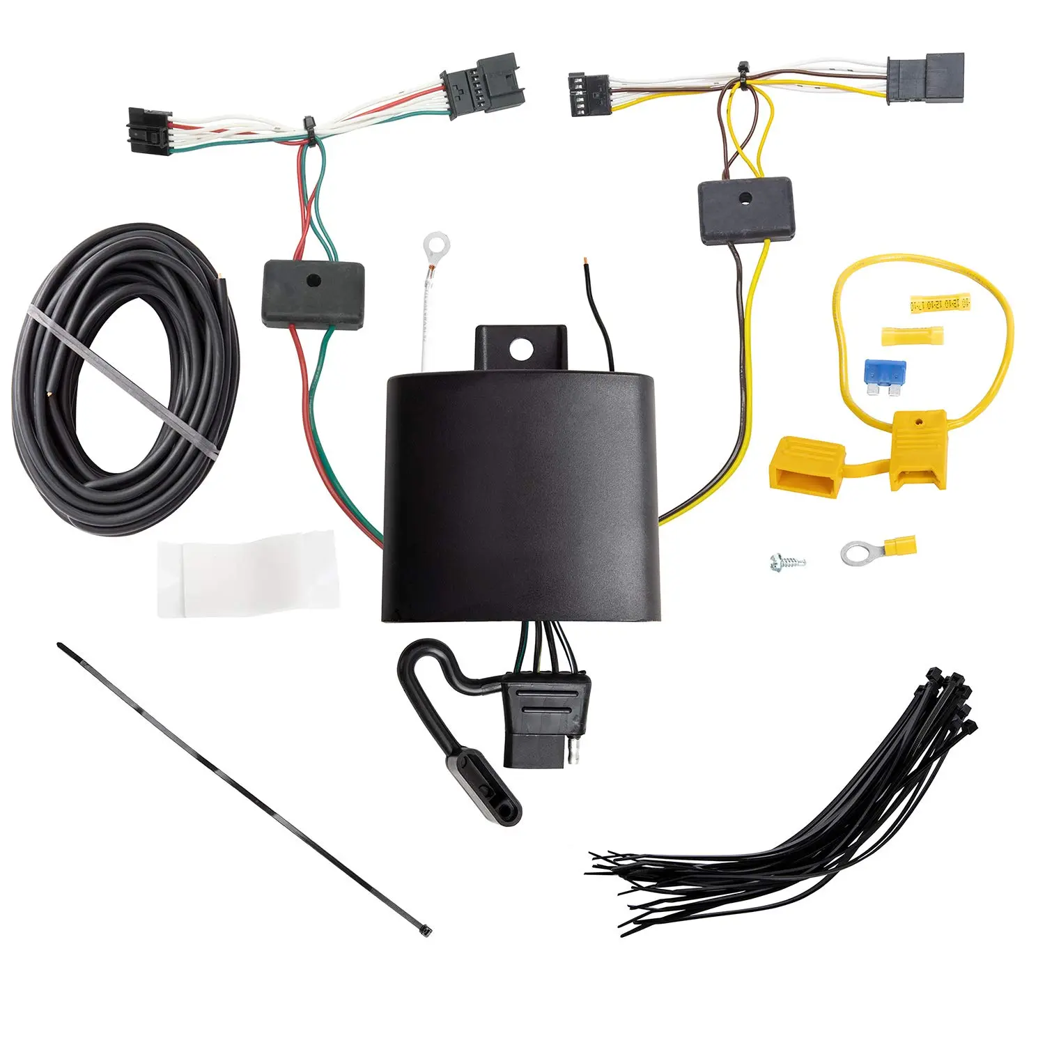 Tekonsha 118773 T-One Connector Assembly with ModuLite HD Module, Black