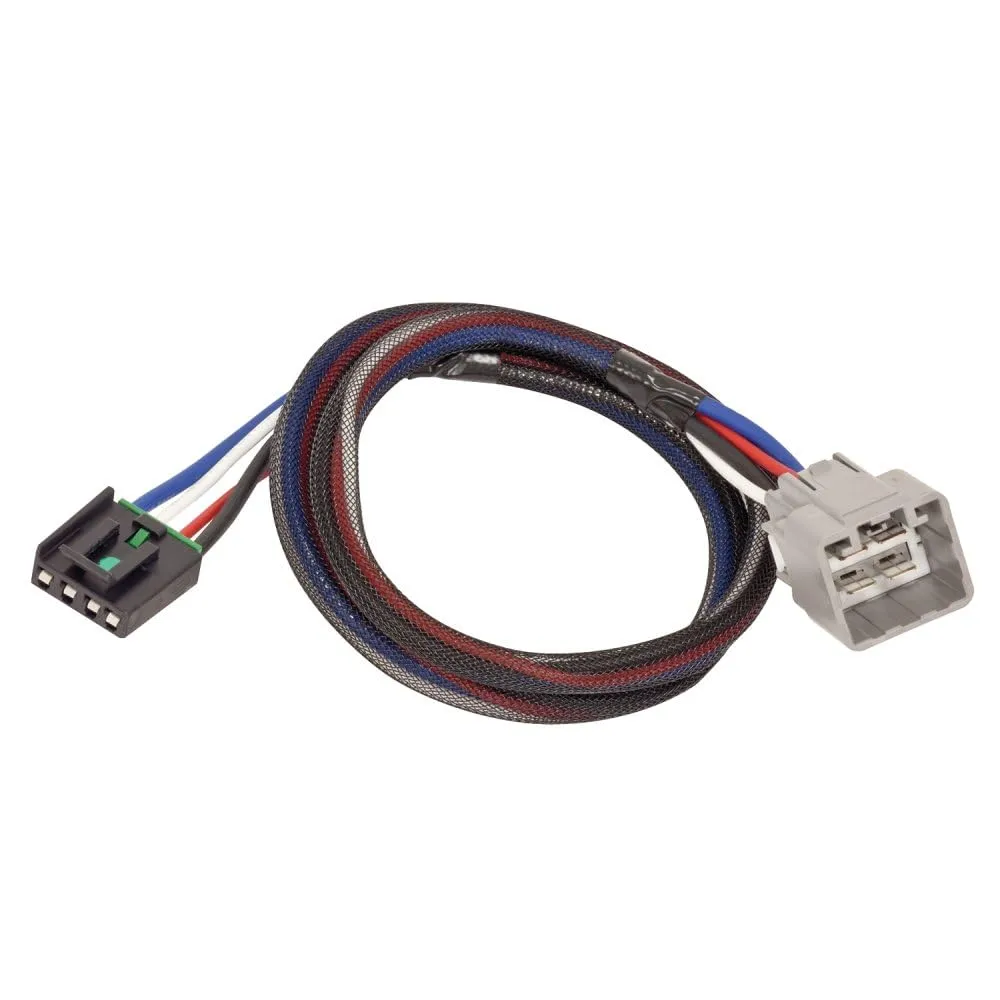 Tekonsha 302100 Trailer Brake Controller Custom Harness, Vehicle & Brake Control Ends Compatible with Dodge Ram 1500 2500