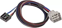 Tekonsha 302100 Trailer Brake Controller Custom Harness, Vehicle & Brake Control Ends Compatible with Dodge Ram 1500 2500