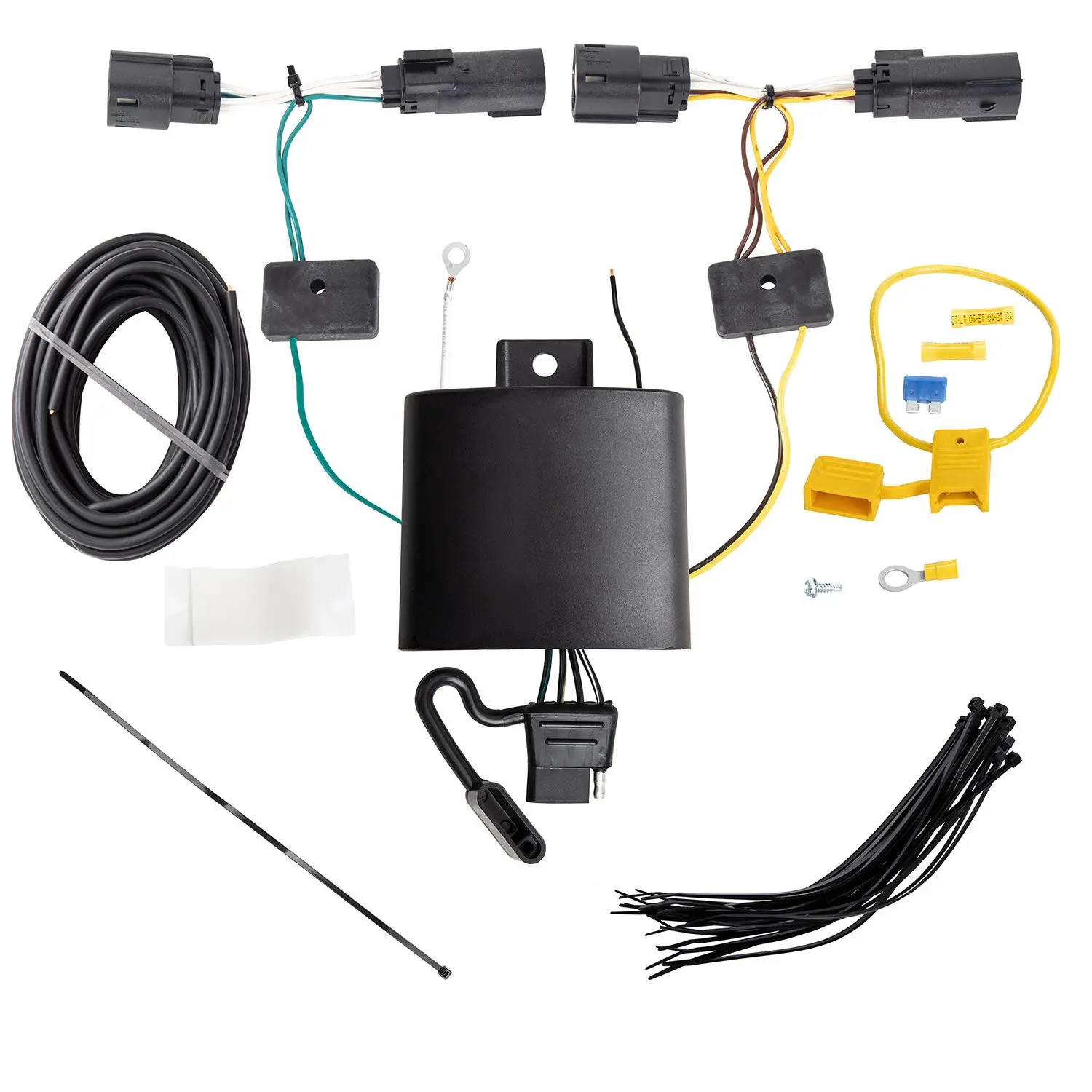 Tekonsha T-One® T-Connector Harness, 4-Way Flat, Compatible with Select Ford Escape