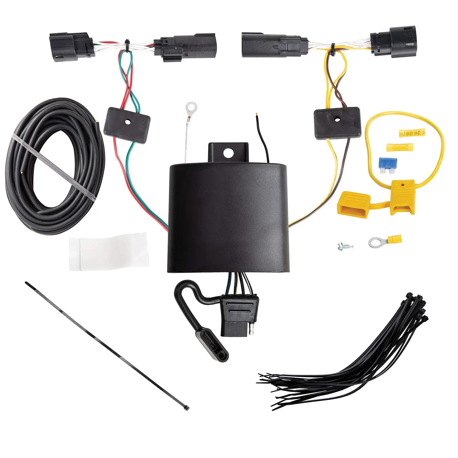 Tekonsha T-One® T-Connector Harness, 4-Way Flat, Compatible with Select Ford Escape