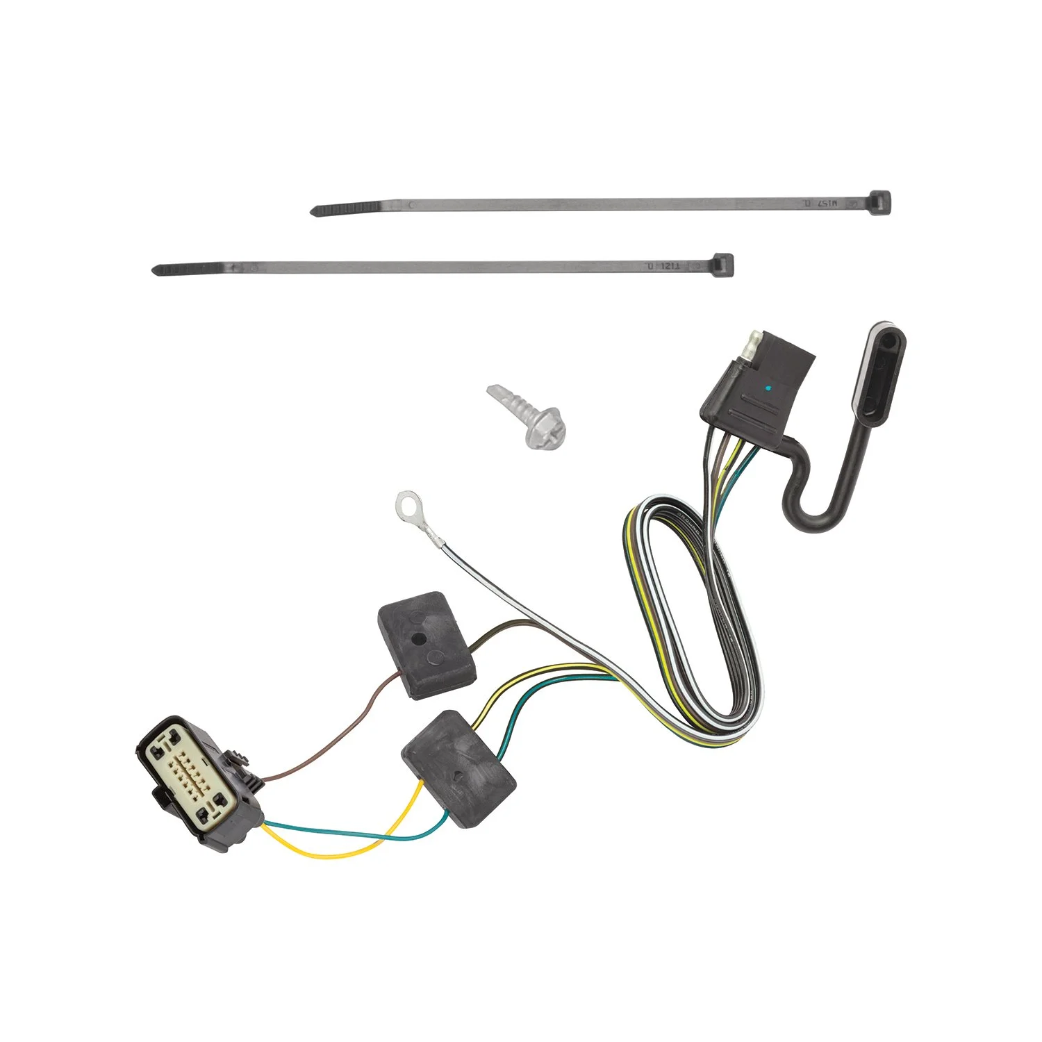 Tekonsha T-One® T-Connector Harness, 4-Way Flat, Compatible with Select Buick Enclave : Chevrolet Traverse
