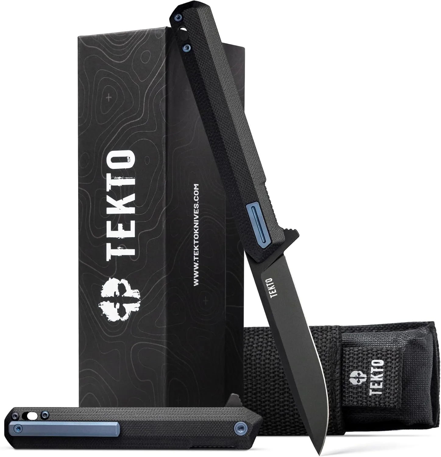 TEKTO F2 Bravo Folding Knife - D2 Steel, Ceramic Ball Bearings