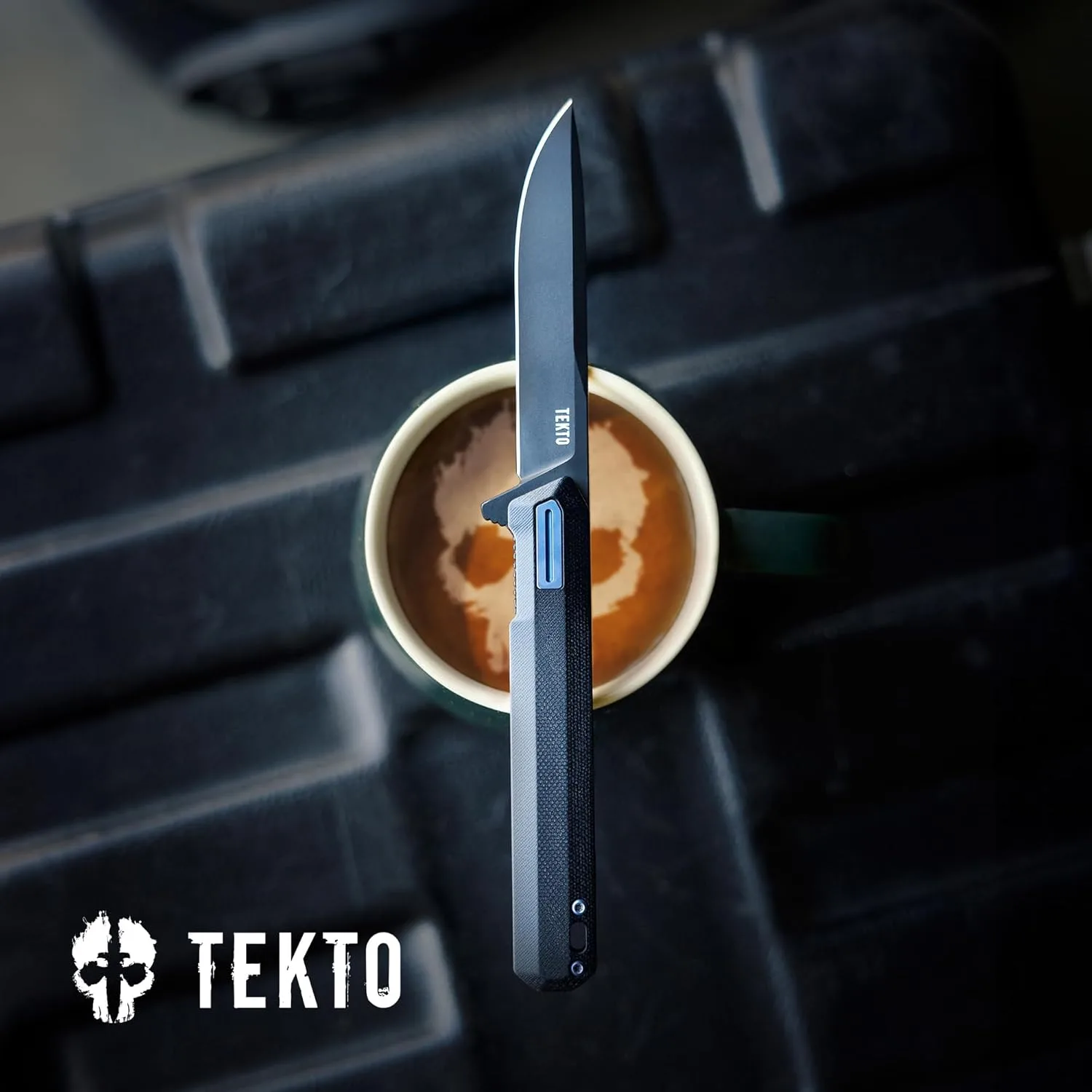 TEKTO F2 Bravo Folding Knife - D2 Steel, Ceramic Ball Bearings