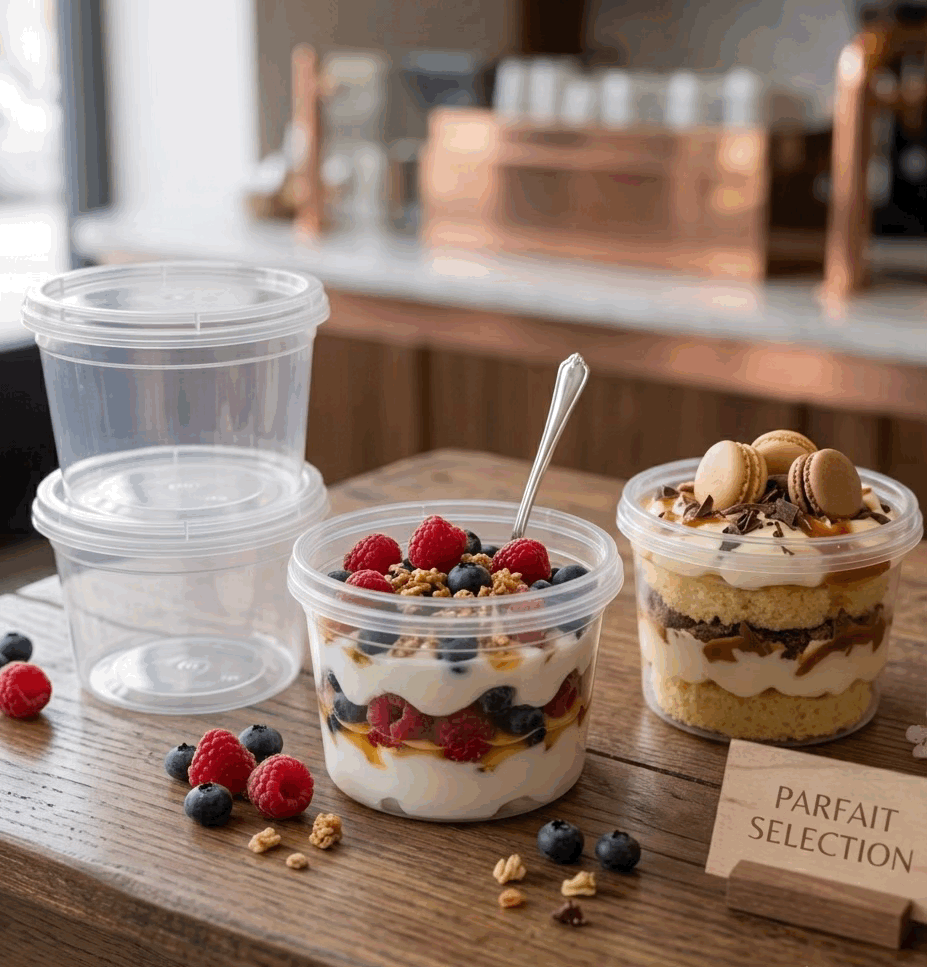 250ML ROUND CLEAR PARFAIT BOWL