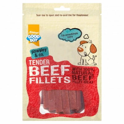 ARMITAGE TENDER BEEF FILLETS - 90G (DOG TREAT) ARMITAGE TENDER BEEF FILLETS - 90G (DOG TREAT)